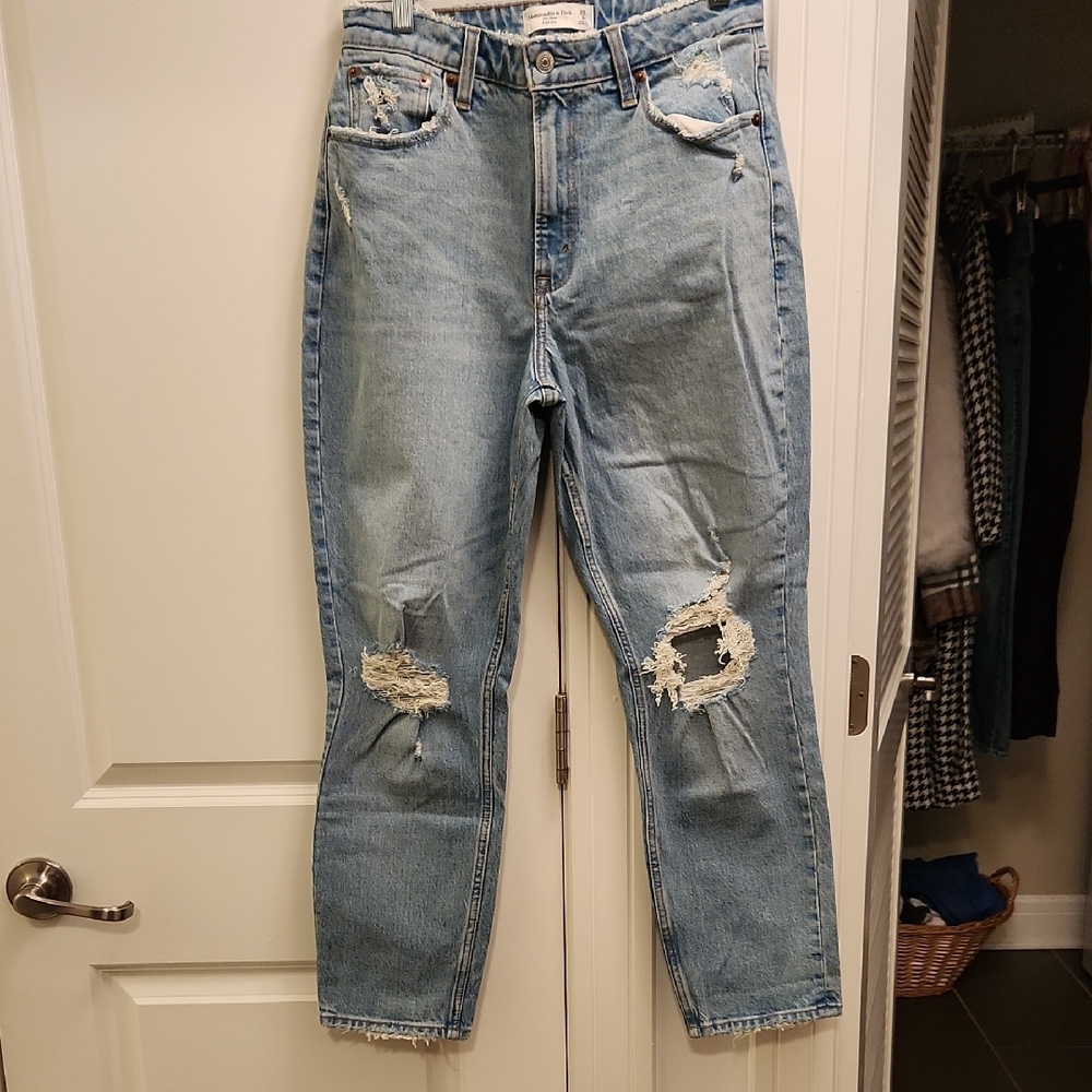 NWT Distressed Denim Jeans
